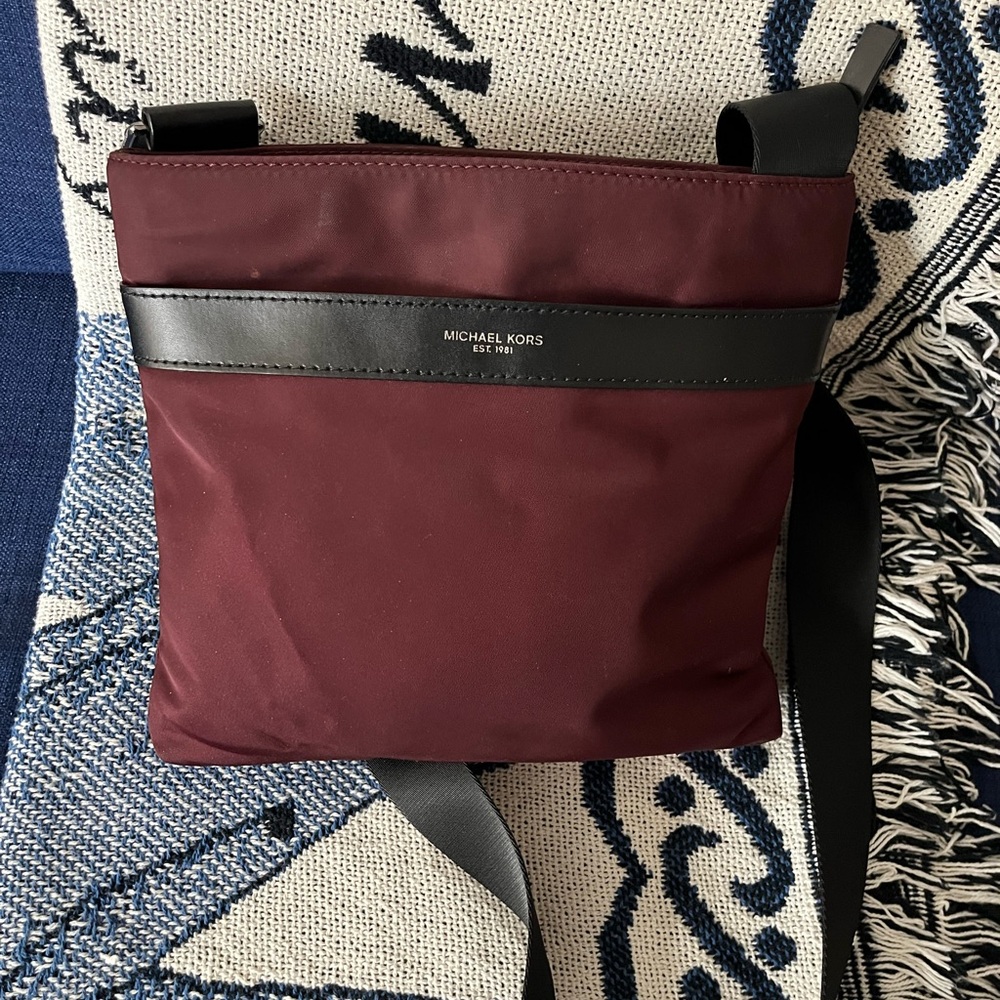 Michael Kors Burgundy Crossbody